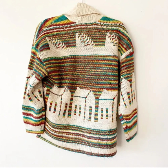BDG Urban Outfitters Kolbie Open Front House Print Cozy Comfy XS New‎ $148 - Picture 7 of 14